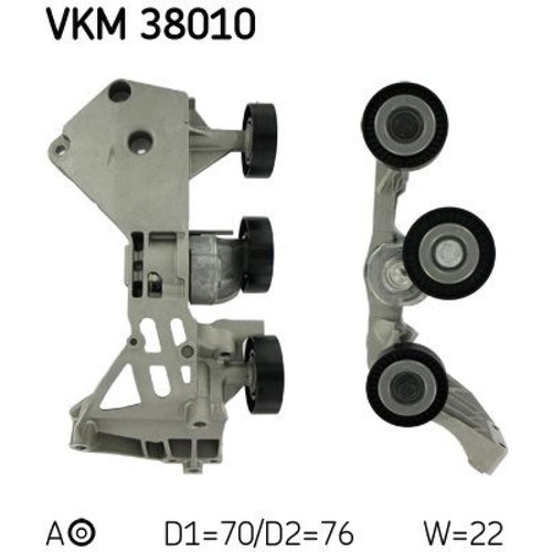 Skf vkm 38010 spannrolle - skf,