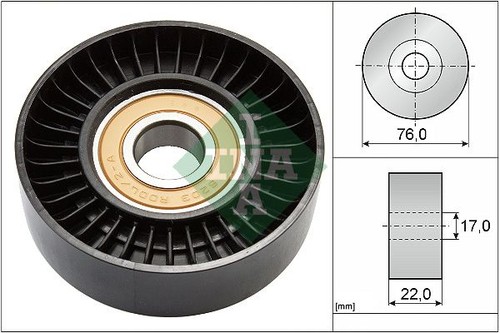 Spannrolle keilrippenriemen - spannrolle,