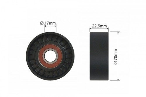 Spannrolle keilrippenriemen - spannrolle,,